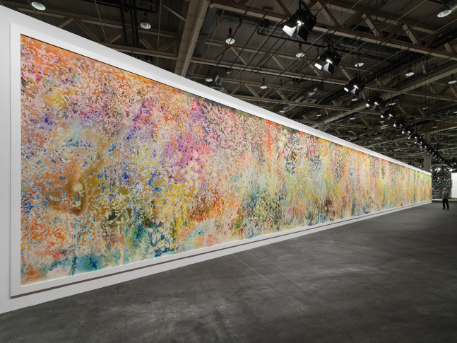 Spring to Fall&amp;nbsp;

2023-2024

Pigment on canvas

4572 x 366 cm / 1800 x 144 in

&amp;copy; Sam Falls