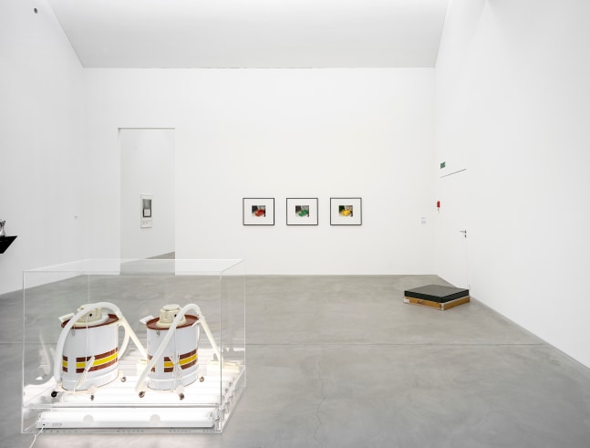 Installation view, Walead Beshty,&amp;nbsp;Matter Forms: Vom Readymade zum Warenfetisch, Kunst Museum Winterthur, 2024