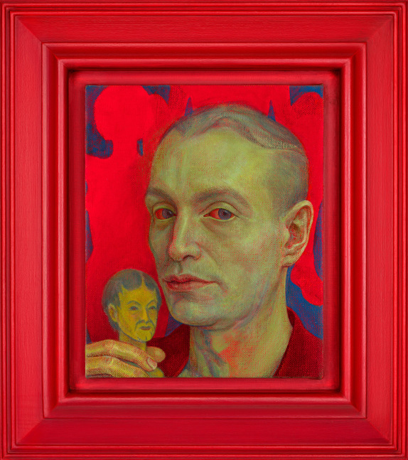 Painting by Steven Shearer