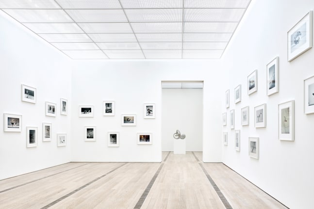 Installation view of sculptures by Peter Fischli and David Weiss