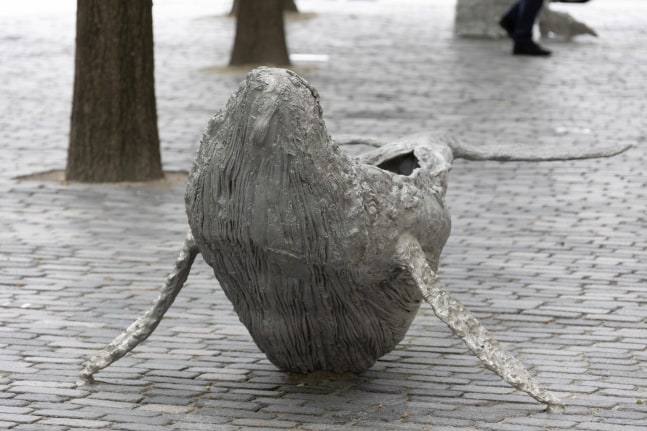 Installation view, Jean-Marie Appriou, Whale Song, Central Wharf, Boston, 2024