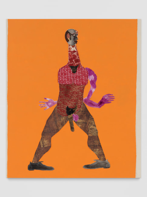 Work by Tschabalala Self