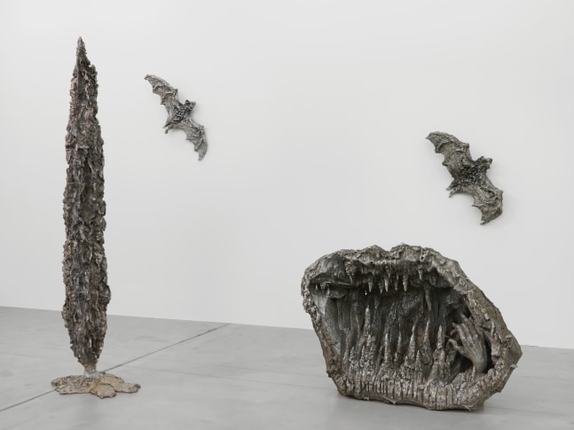 Installation view of Jean-Marie Appriou sculpture exhibition