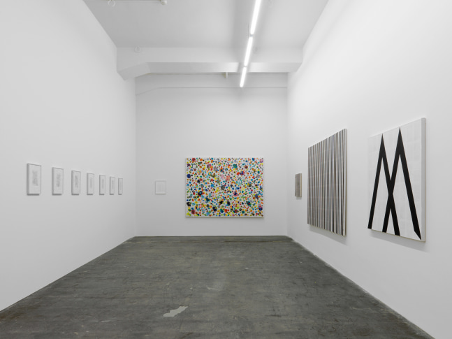 Installation view, Tim Rollins and K.O.S., 25 Years, Galerie Eva Presenhuber, L&amp;ouml;wenbr&amp;auml;u Areal, Zurich, 2007