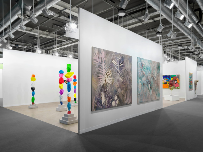 Installation view, Galerie Eva Presenhuber, Art Basel 2025, Basel, 2025