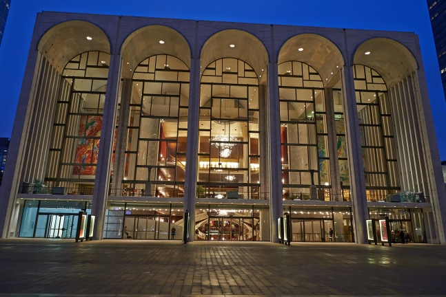 Installation view of paintings by Michael Williams