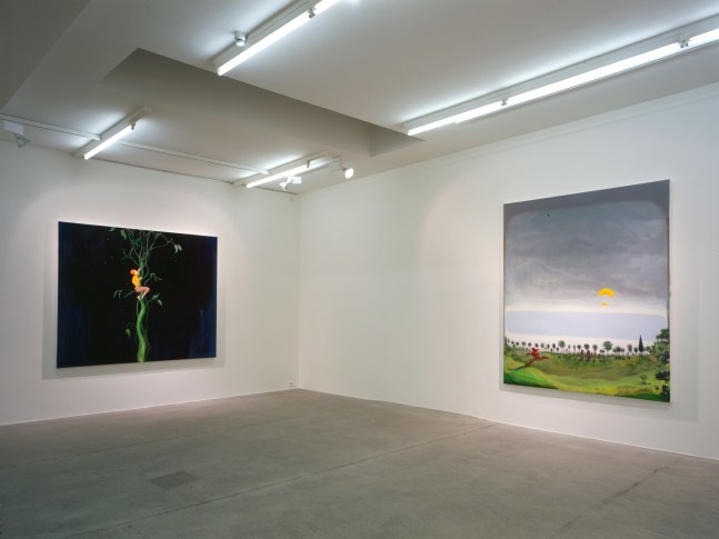 Installation view of Verne Dawson paintings exhibition