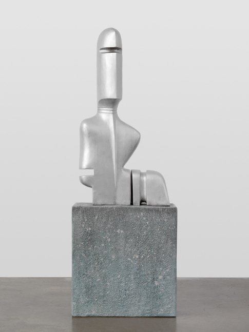 sculpture by Valentin Carron