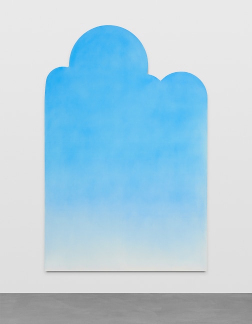 cloud painting by Ugo Rondinone