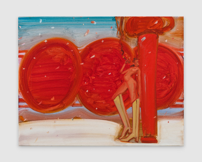 Bazooka mini

2023

Oil on linen

70.5 x 90.5 x 3.5 cm / 27 3/4 x 35 1/2 x 1 3/8 in

&amp;copy; Sofia Mitsola