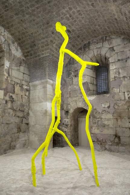 Installation view, Ugo Rondinone, luminous light, Galerija Kula, Split, 2023