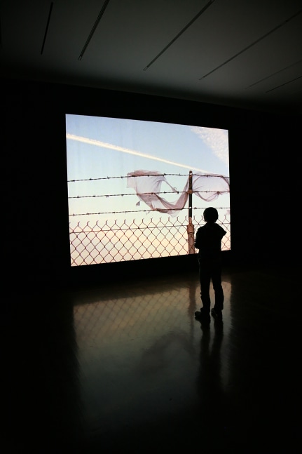 Installation view of Works by Doug Aitken