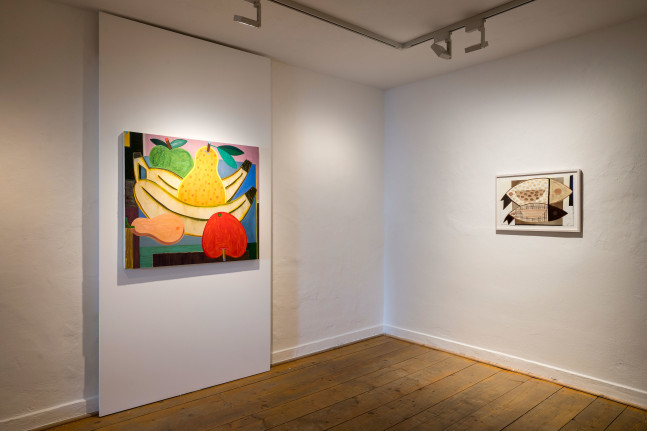 Installlation view, Austin Eddy, Vogel, Fisch und Farbe, Museum Penzberg &amp;ndash; Sammlung Campendonk, Penzberg, 2025