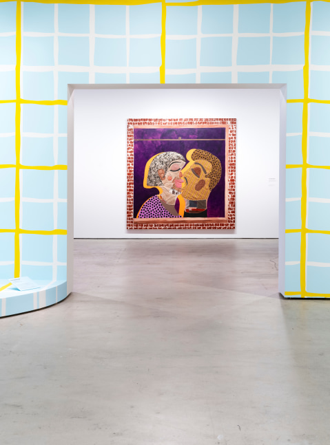 Installation view, Tschabalala Self, Around the Way, EMMA, Espoo, 2024