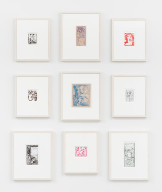 drawings by Steven Shearer