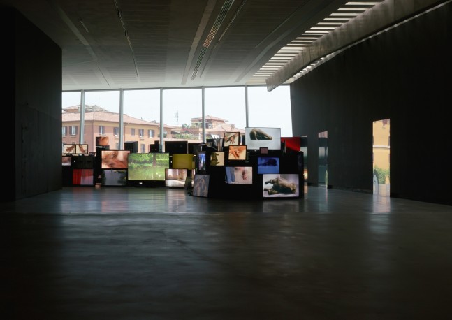 Installation view, Douglas Gordon,&amp;nbsp;Pretty much every film and video work from about 1992 until now&amp;rsquo;ish&amp;hellip;, MAXXI Museum, Rome, 2025