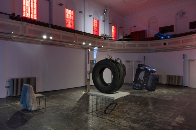 Installation view, All Crescendo, No Neward,&amp;nbsp;Zabludowicz Collection, London, 2023