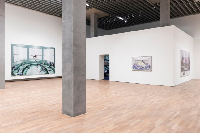Installation view, Louisa Gagliardi, Many Moons, MASI, Lugano, 2025