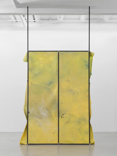 Crush 4

2025

Metal, latex, pigment, talcum

300 x 200 x 30 cm / 118 1/8 x 78 3/4 x 11 3/4 in

&amp;copy; Liesl Raff