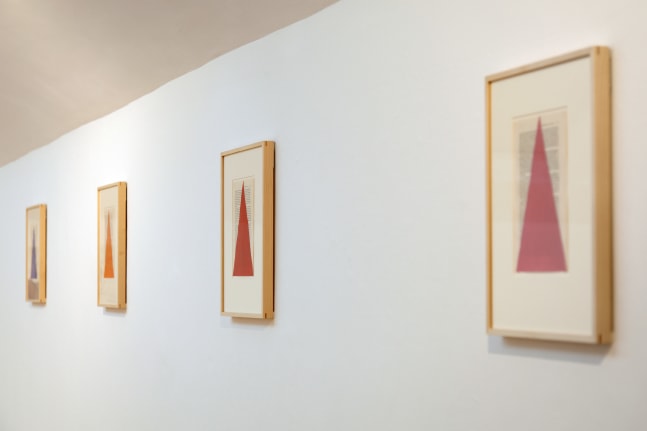 Installation view of works by Tim Rollins and K.O.S.