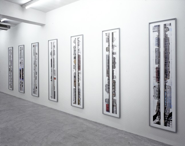 Installation view of Jean-Frédéric Schnyder photography exhibition