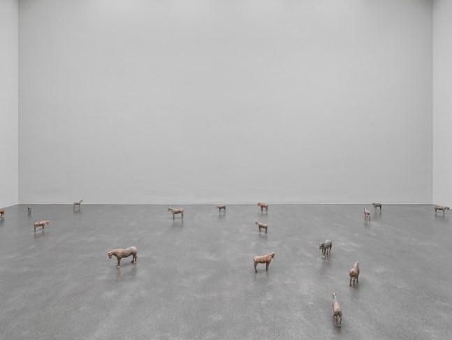 Installation view, Ugo Rondinone, Cry Me A River, Kunstmuseum Luzern, Lucerne, 2024