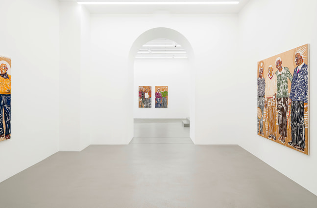 Installation view, Chase Hall, Momma&amp;#39;s Baby, Daddy&amp;#39;s Maybe, Galerie Eva Presenhuber, Vienna, 2025