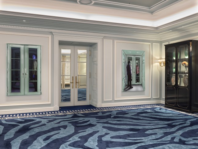 Installation view, Art in the Salon XXIII: Louisa Gagliardi, Baur au Lac Park, Zurich, 2025