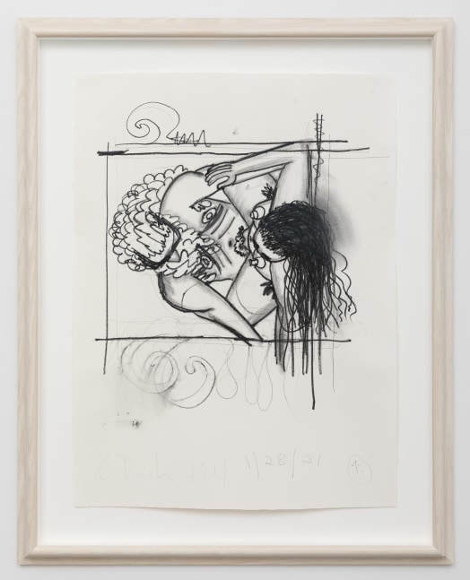 Painting by Carroll Dunham