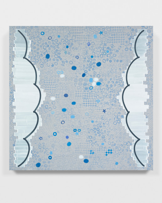 Magic Matter

2024

Acrylic, Flashe, and silkscreen ink on canvas

200.5 x 200.5 x 4 cm / 79 x 79 x 1 1/2 in

&amp;copy;&amp;nbsp; Amy Feldman