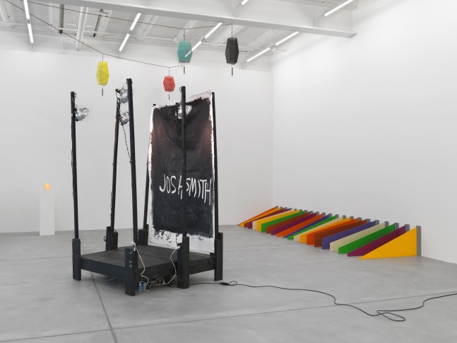 Installation view of group sculpture exhibition