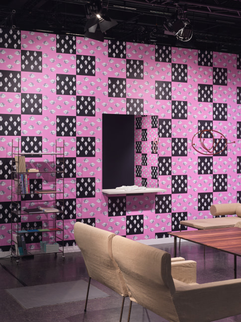 Installation view, Franz West, Furniture Works, Galerie Eva Presenhuber, Design Miami, Basel, 2024