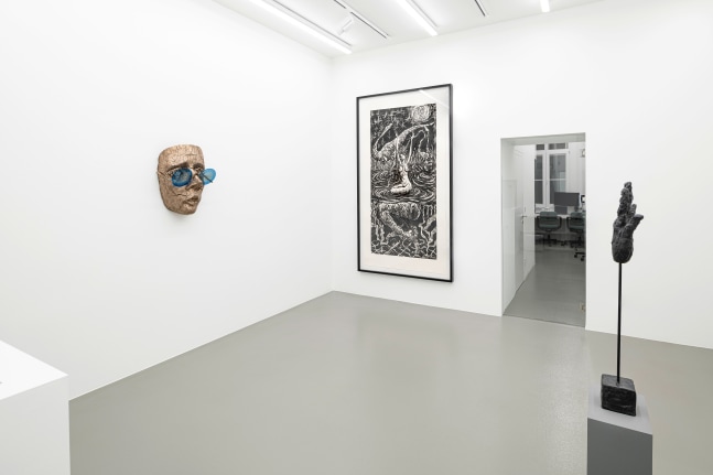 Installation view,&amp;nbsp;Jean-Marie Appriou,&amp;nbsp;Andrew Lord,&amp;nbsp;Galerie Eva Presenhuber, Vienna, 2023