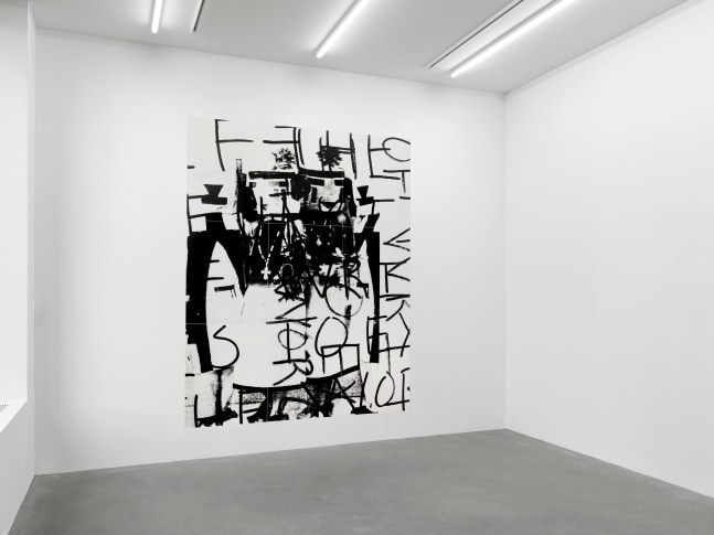 Installation view, Wall Works &amp;amp; Sculptures, Galerie Eva Presenhuber, Waldmannstrasse, Zurich, 2025