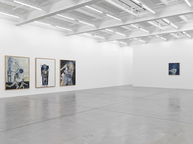 Installation view, Tobias Pils, Happy Days, Galerie Eva Presenhuber, Maag Areal, Zurich, 2024