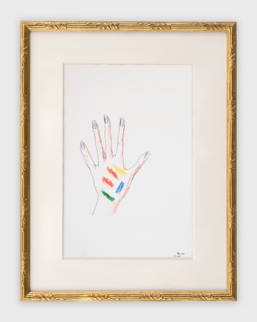 Drawing by Karen Kilimnik