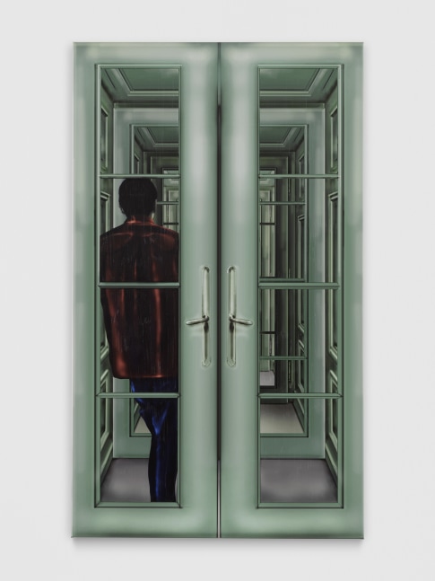 Reunion (Room 8)

2025

Gel medium, ink on PVC

170 x 100 cm / 66 7/8 x 39 3/8 in

&amp;copy; Louisa Gagliardi