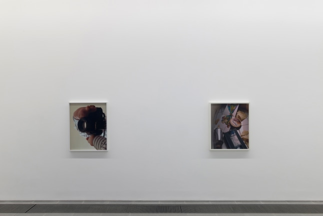Installation view of photographs by Torbjørn Rødland