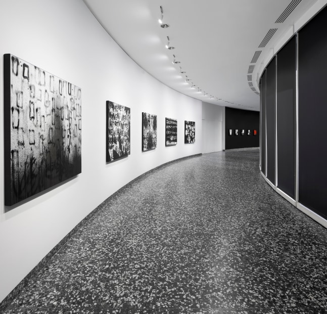 Installation view, Adam Pendleton, Love, Queen, Hirshhorn Museum, Washington D.C, 2025-27