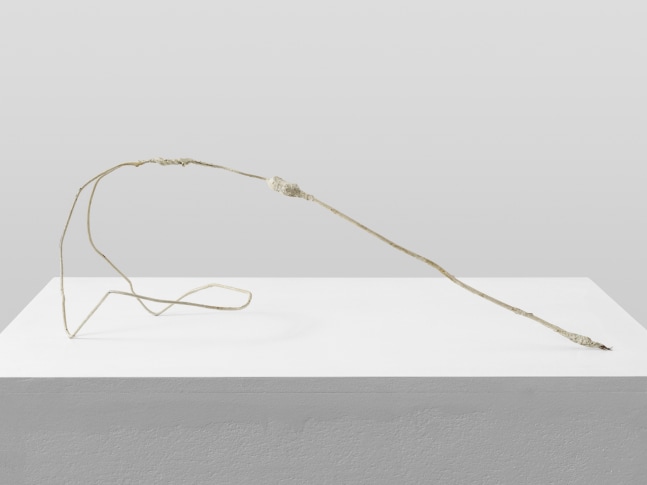 Passstück

1983

Lacquer on wire, gauze and plaster

17 x 57 x 19 cm / 6 3/4 x 22 1/2 x 7 1/2 in

&amp;copy; Archiv Franz West &amp;copy; Estate Franz West