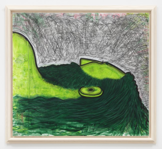 Painting by Carroll Dunham