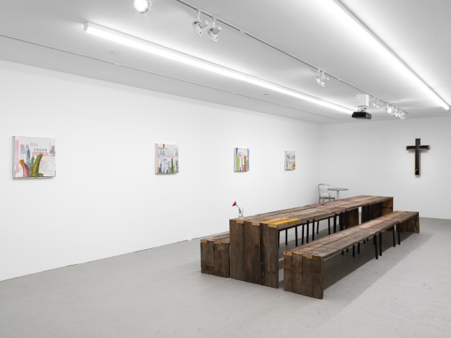 installation view Weiss Falk at Eva Presenhuber, New York
