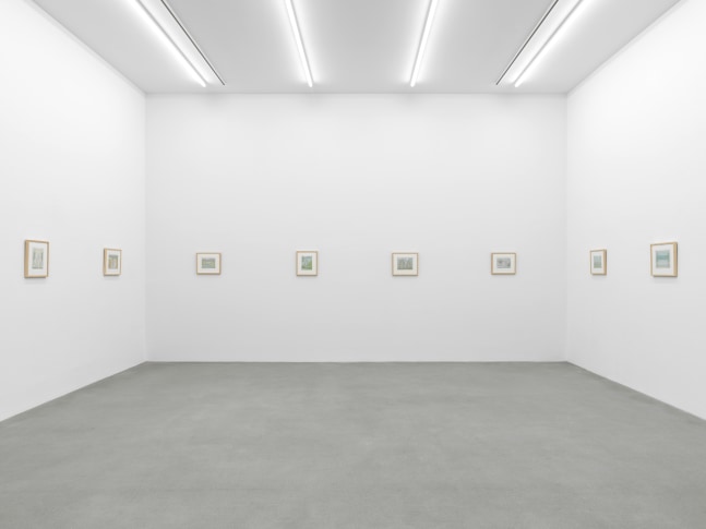 Installation view, John Dilg, Planet on the Prairie, Galerie Eva Presenhuber, Waldmannstrasse, Zurich, 2024