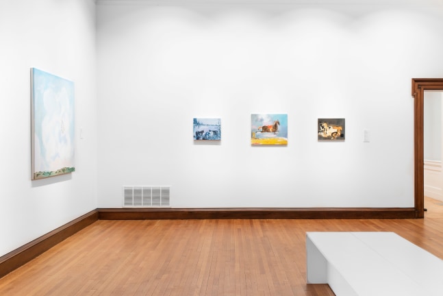 Installation view, Karen Kilimnik, (re)FOCUS, Philadelphia Art Alliance, Philadelphia, 2024
