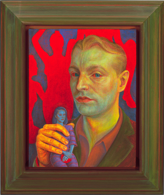 Painting by Steven Shearer