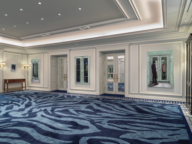 Installation view, Art in the Salon XXIII: Louisa Gagliardi, Baur au Lac Park, Zurich, 2025