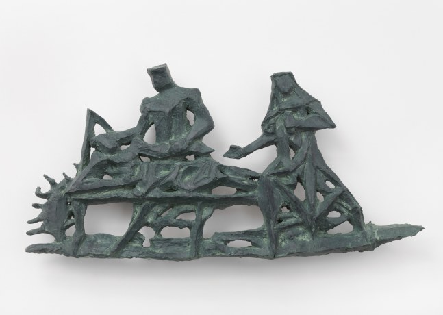 sculpture by Valentin Carron