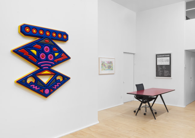 Installation view of group painting, sculpture, photography, and drawing exhibition