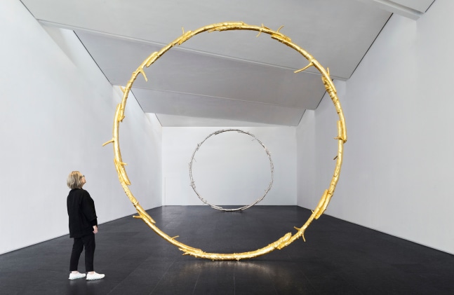 Installation view, Ugo Rondinone, long last happy, Arte Abierto, Mexico City, 2025