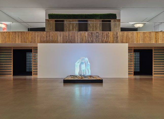 Installation view, Doug Aitken, Lightscape, Marciano Art Foundation, Los Angeles, 2024